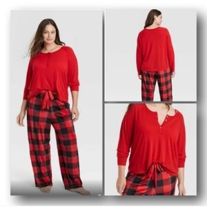 NWT! Women's Henley Gift Pajama Set